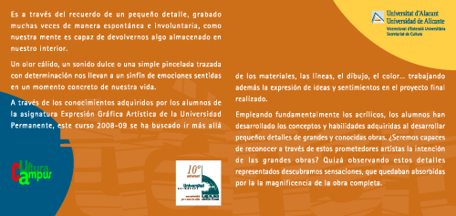 Descripción de la Exposición