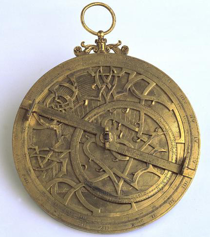 Astrolabio astronómico del SXVI